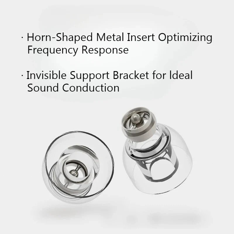 SHANLING SE100 จุกหูฟังซิลิโคนสําหรับหูฟังหัวฉีด 4.9-6.5 มม.