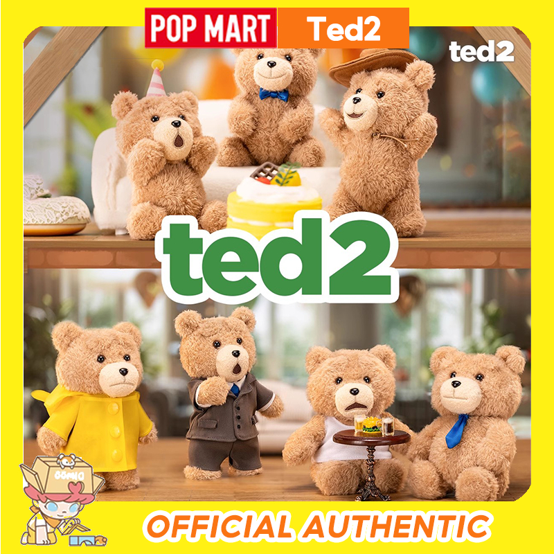 Ted2 Teddy Bear Action Plush Pendant Blind Box toy