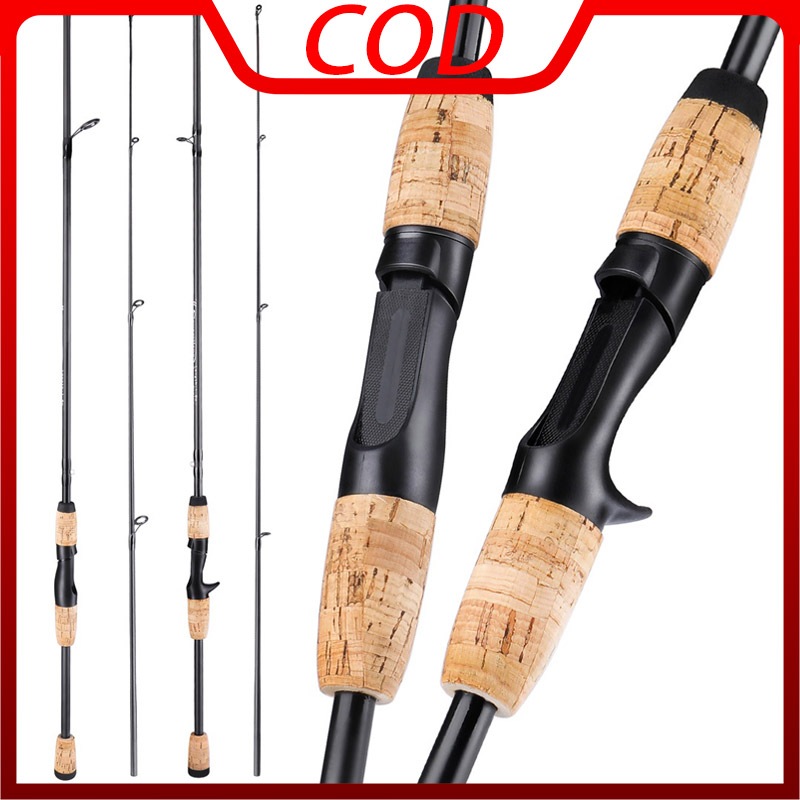 Sougayilang 1.8 M/6 ฟุต M Action fishing Rod Spinning/Casting fishing Rod ไม้ Cork Handle เบ็ดตกปลาตกปลา Rod เบ็ดตกปลาเหมาะสําหรับตกปลากลางแจ้งใน fr