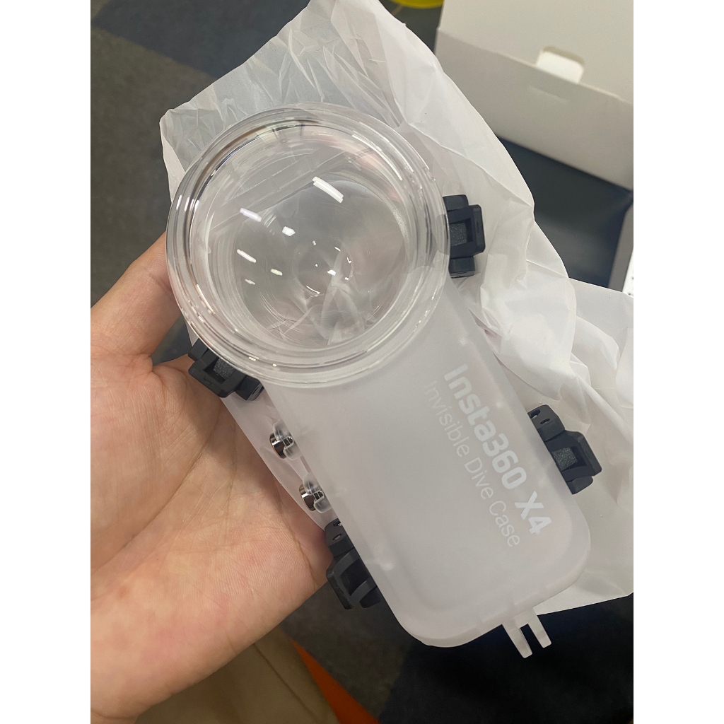 เคสดําน้ําสําหรับ Insta360 X4 Invisible Dive Case 50 ม. เคสดําน้ําปิดผนึกกันน้ํา (OEM)