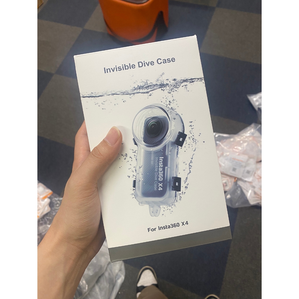 เคสดําน้ําสําหรับ Insta360 X4 Invisible Dive Case 50 ม. เคสดําน้ําปิดผนึกกันน้ํา (OEM)