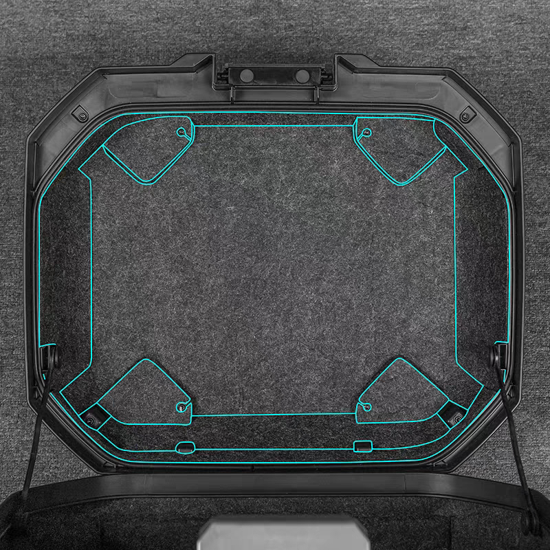 สําหรับ SHAD TERRA TR41 TR รถจักรยานยนต์หางกล่องด้านบนฝาครอบวัสดุไนลอน - รูปที่ 2