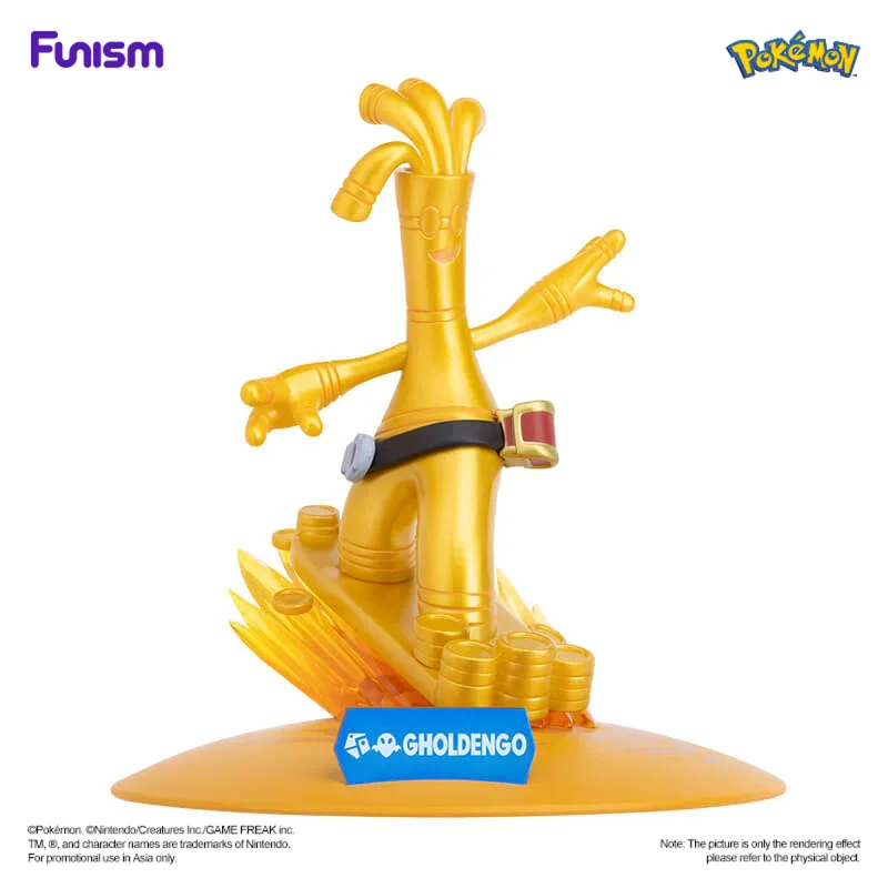 FUNISM Pokemon Gholdengo Twinkmont รูป Series ตัวเลขกล่องตาบอด Action ของเล่นรูปของขวัญวันเกิดของเล่นเด็ก