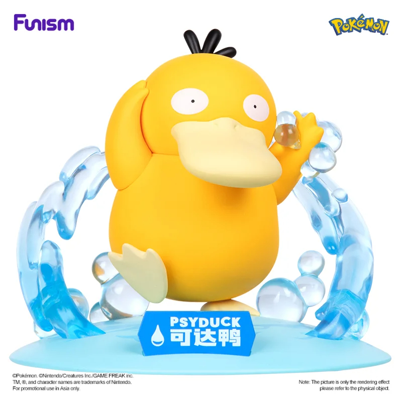 FUNISM Pokemon Twinkmont Psyduck Series ตัวเลขกล่องตาบอด Action ของเล่นรูปของขวัญวันเกิดของเล่นเด็ก