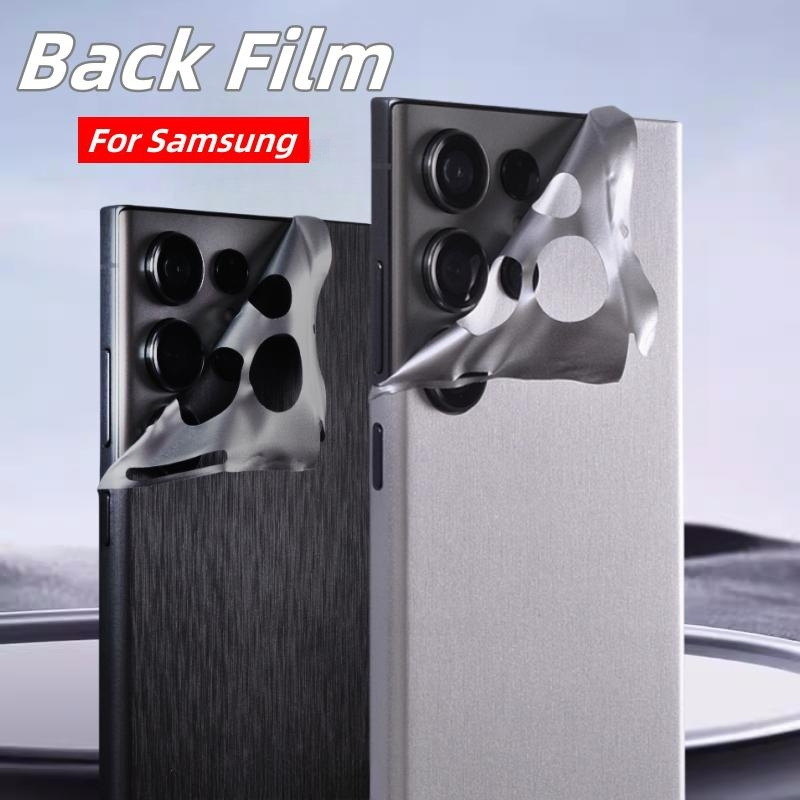 ฟิล์มด้านหลังแบบนุ่มสําหรับ Samsung S25 Ultra/S24 Ultra/S23 Ultra/ Hydrogel Film Full Coverage ฟิล์ม