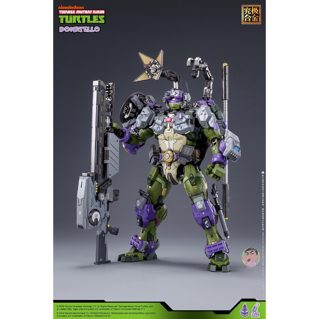HeatBoys HB0015 เต่านินจาวัยรุ่น TMNT Donatello Action Figure