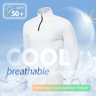 ใส่ได้ทุกฤดู เสื้อแจ็คเก็ตออกกำลังกาย ผ้ากันแดด UPF50+ ระบายอากาศดี กันน้ำ น้ำหนักเบา ใส่สบาย