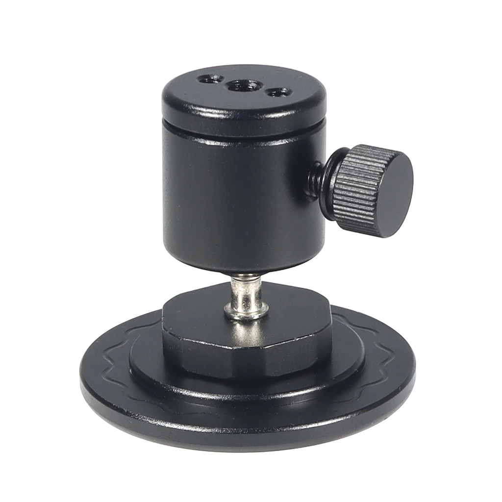 NovelGal แม่เหล็กรถดูดถ้วยฐาน Dia 66 มม./43 มม.1/4 "ขาตั้งกล้องอะแดปเตอร์ Ballhead สําหรับ GoPro กล้อง Osmo กระเป๋า Gimbal Mobilephone thumbnail 10