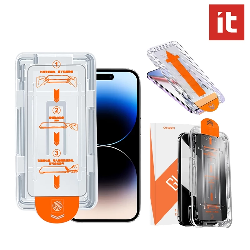 สําหรับ iPhone 11 12 13 14 15 16 16e 17 17e air pro max ป้องกันหน้าจอ [ชุดฝุ่นอัตโนมัติ],ฟิล์มกระจกนิรภัยคลุมทั้งหมด 10X ป้องกันรอยขีดข่วน [9D Full Coverage]