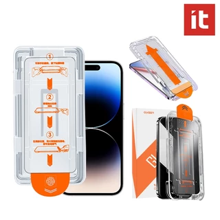 It สําหรับ iPhone 11 12 13 14 15 16 17 air pro max Screen Protector [ชุดฝุ่นอัตโนมัติ], ฟิล์มกระจกนิรภัยคลุมทั้งหมด 10X Anti Scratch [9D Full Coverage]