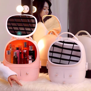 กล่องเครื่องสำอางค์ สไตล์ญี่ปุ่น ใส่อุปกรณ์เสริมสำหรับแต่งหน…