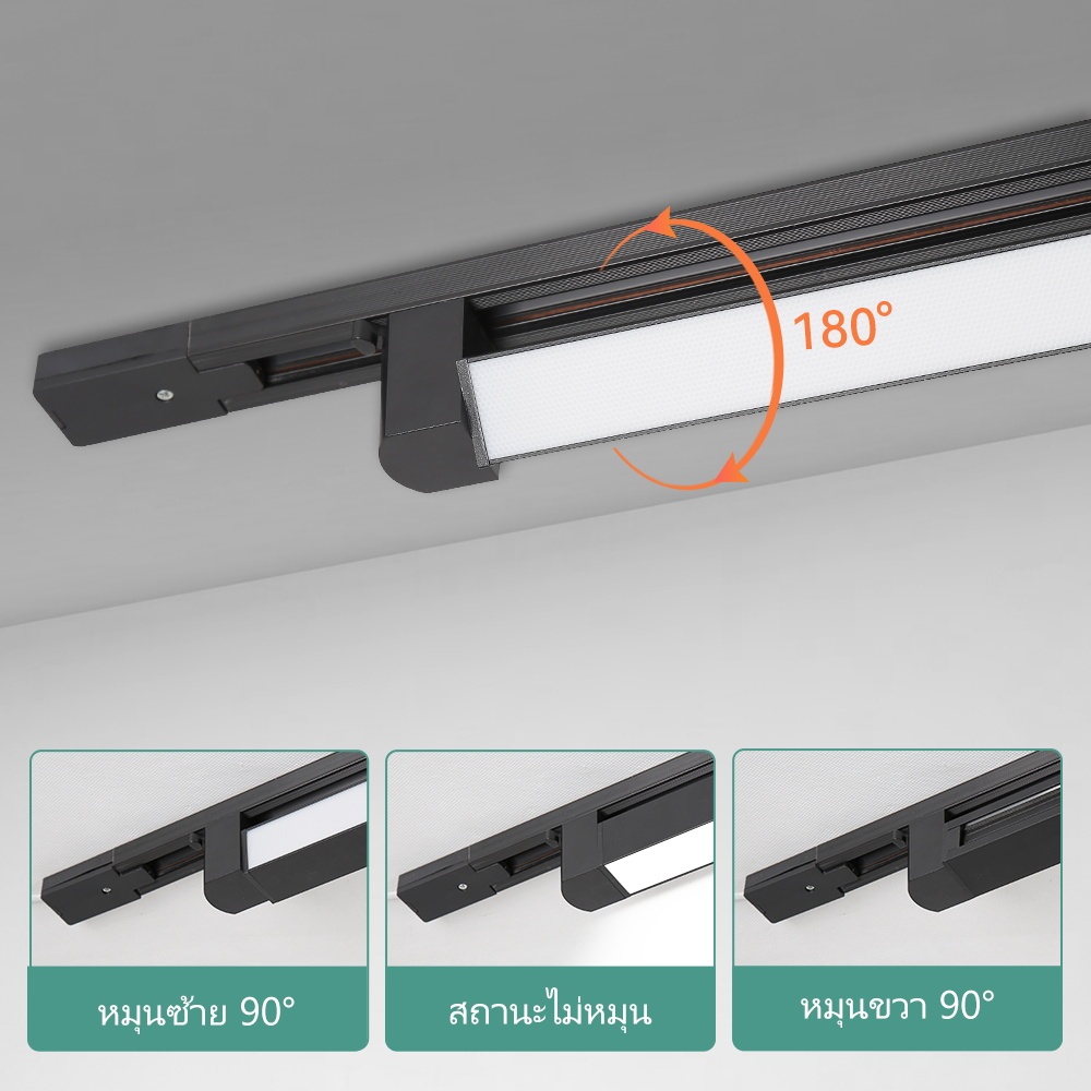รางไฟ led ไฟราว ชุดไฟติดตาม COB สปอร์ตไลท์ ไฟแต่งห้อง ไฟราง ไฟเพดาน ไฟรางเส้นตรง ร้านเสื้อผ้า ร้านค้า ของแต่งบ้าน ไฟแทรคไลท์