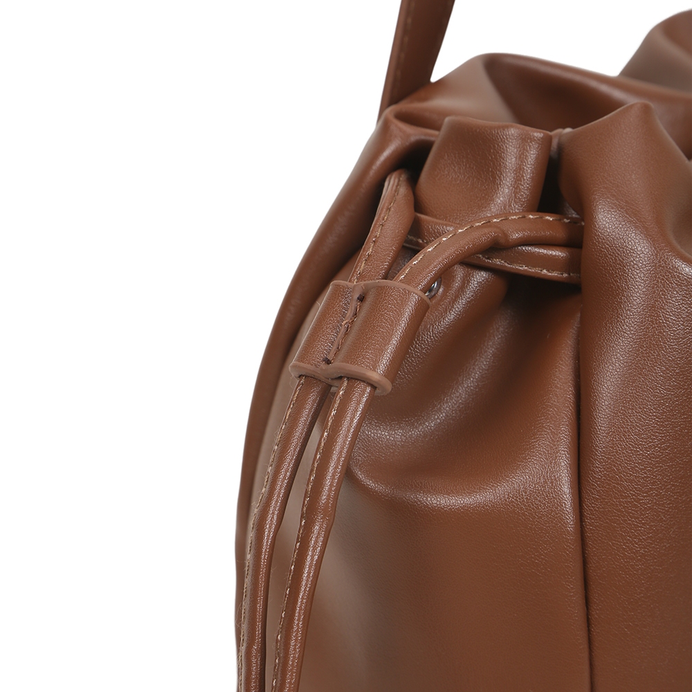 (COCOTAYA) Dannia Bag กระเป๋าสุภาพสตรีแฟชั่น Retro อินเทรนด์กระเป๋าสะพายหนัง pu กระเป๋าสะพายข้าง - 6