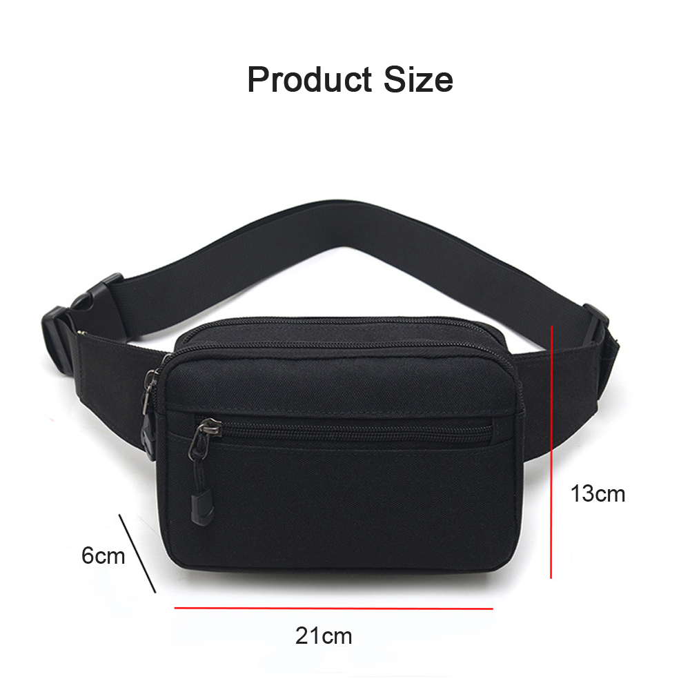 Famenr【พร้อมส่ง】กระเป๋าคาดเอว กระเป๋าคาดอก กันน้ำ Waist Fashion Bag กระเป๋าสะพายข้างสำหรับผู้ชายและผู้หญิง