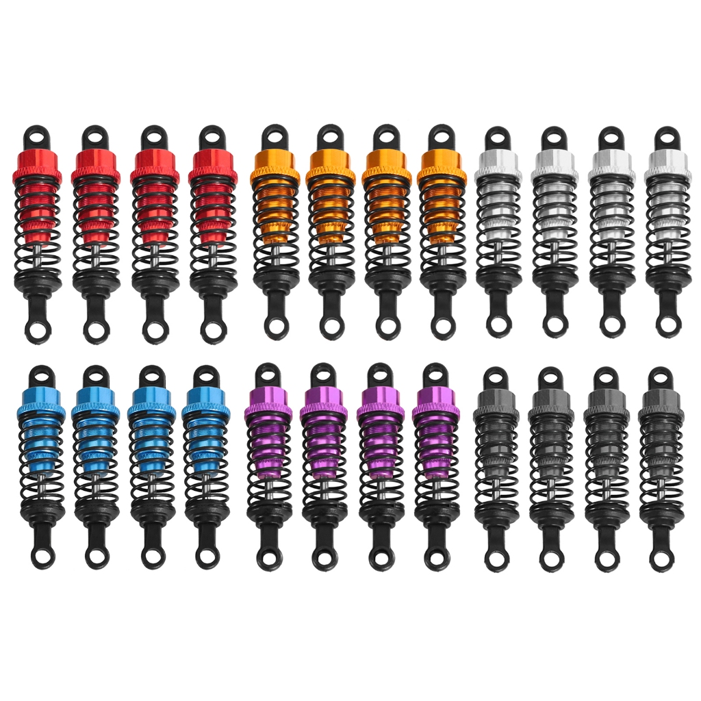 สําหรับ MN78 MN82 MN98 MN99S MN168 D90 WPL C14 C24 RC รถโลหะเติมน้ํามัน Shock อัพเกรดโช้คอัพไฮดรอลิกอะไหล่