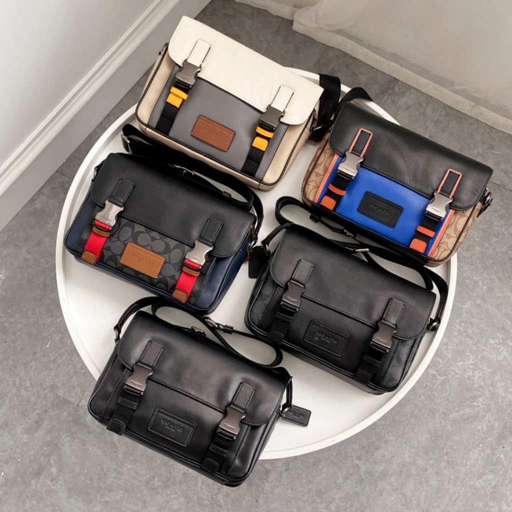 ยิงจริง❤ Yougo Original Order TRACK27 Messenger กระเป๋าผู้ชายไหล่กระเป๋า Messenger Designer สไตล์ขนา