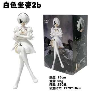 เกม NieR:ฟิกเกอร์ Automata YoRHa No. 2 Type B YoRHa No. 9 ประเภท S YoRHa ประเภท A No.2 เซ็กซี่ 15 ซม.PVC Action Figure Amine คริสต์มาสของขวัญสะสม Figurine