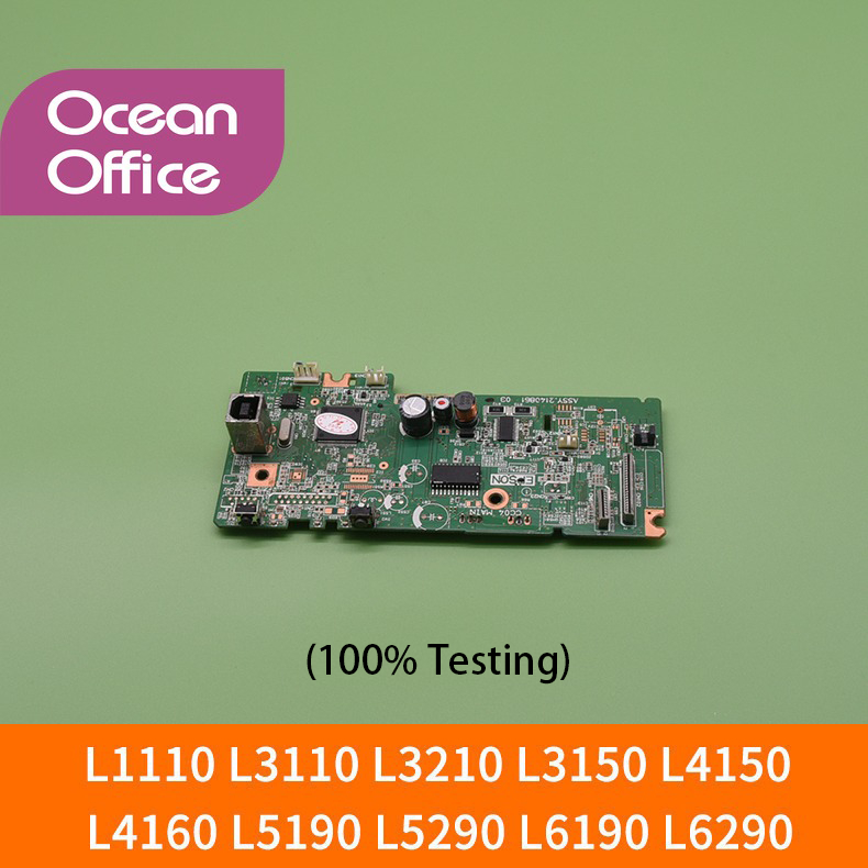 เมนบอร์ด LogicBoard (ใช้) เมนบอร์ดสําหรับ L3100 L3110 L3210 L3150 L3250 L4150 L4160 L5190 L5290 L619