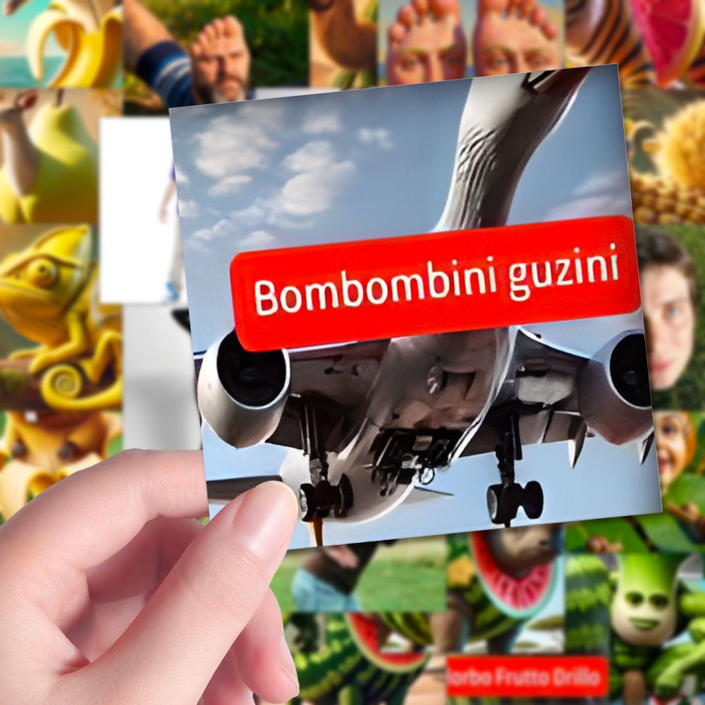 การพิมพ์ 3D Tung Tung Sahur / Tralalero Tralala ตุ๊กตาเกมรูปตุ๊กตา