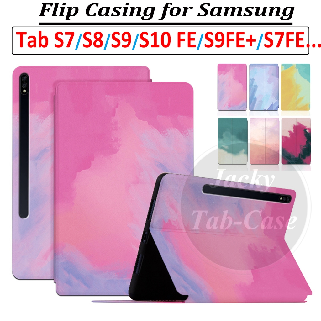 SAMSUNG สําหรับSamsung Galaxy Tab S7 S10 Lite FE S7 + S8 S9 S9 + Plus S10 + 12.4 "11 "Flip Standกรณี