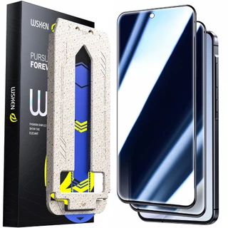 WSKEN Samsung A55 A56 ฟิล์มกระจก A57 ฟิล์มเต็มจอ กันรอย S25Ultra/S25Plus/S24/S24FE HD ฟิล์มกระจกนิรภัย