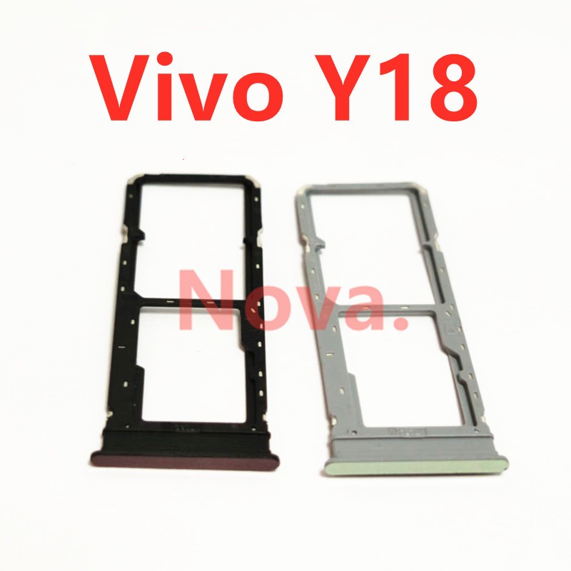 ถาดซิมการ์ดสําหรับvivo Y18 อะไหล่ซ่อมเปลี่ยนโทรศัพท์มือถือ