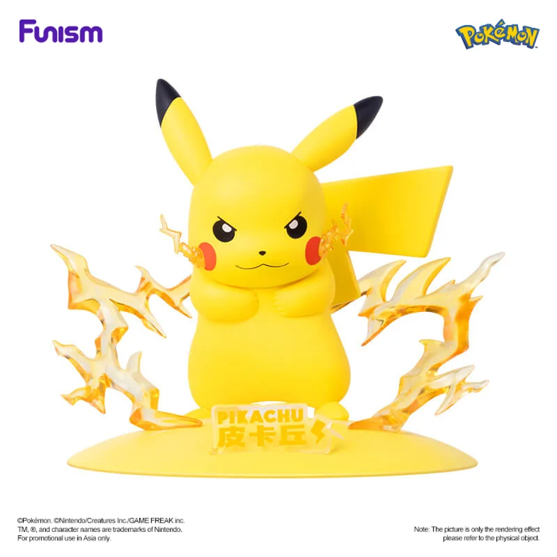 FUNISM Pokemon Pikachu Twinkmont Pikachu รูป Series ตัวเลขกล่องตาบอด Action ของเล่นรูปของขวัญวันเกิดของเล่นเด็ก