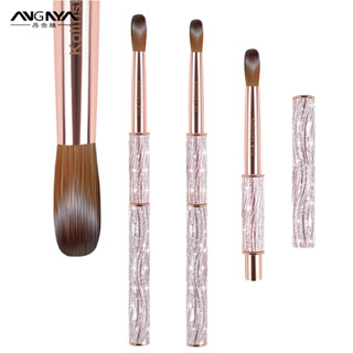 ANGNYA Kolinsky แปรงอะคริลิค UV เจลแกะสลักปากกาแปรง Liquid P…