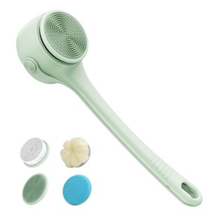 แปรงอาบน้ําไฟฟ้า Body Scrubber Spins Spa Body Brush พร้อมสิ่…