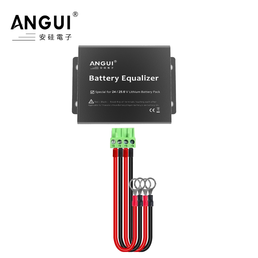 ANGUI แบตเตอรี่ Equalizer BM202S 2 x 24V แบตเตอรี่ 24V48V 72V Active แรงดันไฟฟ้า Balancer Charger Discharge Regulator