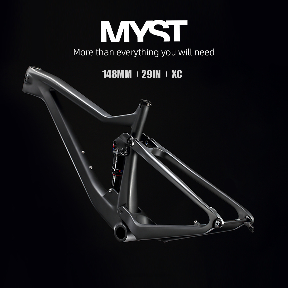 Lexon Carbon XC MTB กรอบ 29er ระบบกันสะเทือนเต็มรูปแบบสําหรับ Cross Country Boost Axle พร้อมความเข้า
