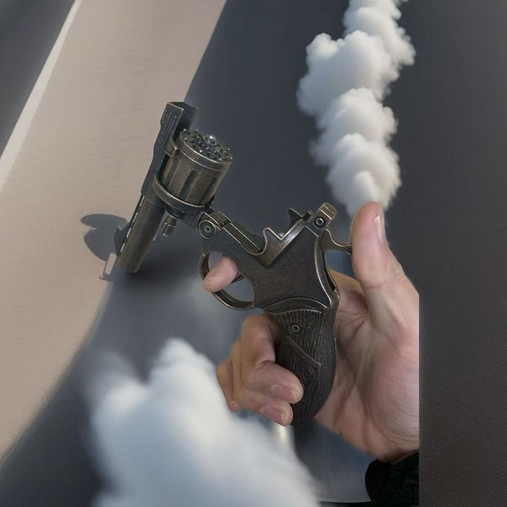 Revolver Smashing All Metal ขายส่ง Revolver Smashing Sound Toy Revolver Smashing Sound โลหะทั้งหมด