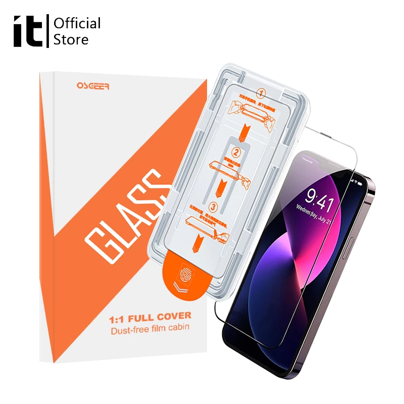 [it]ฟิมล์กระจกฟิมล์สำหรับiPhone 17 Air 16 Pro Max 15 plus 14 ProMax 13pro 12 11 xr ฟิมล์ กระจก iphone กันเสือก