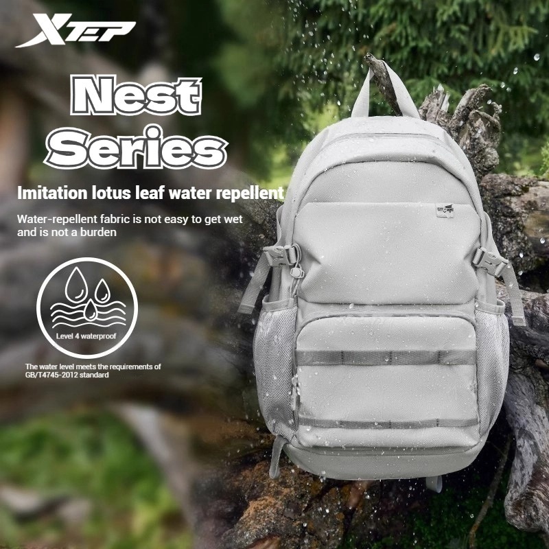 XTEP กระเป๋า Little Nest กระเป๋าเป้สะพายหลัง Menand ผู้หญิงใหม่ขนาดใหญ่ความจุกระ