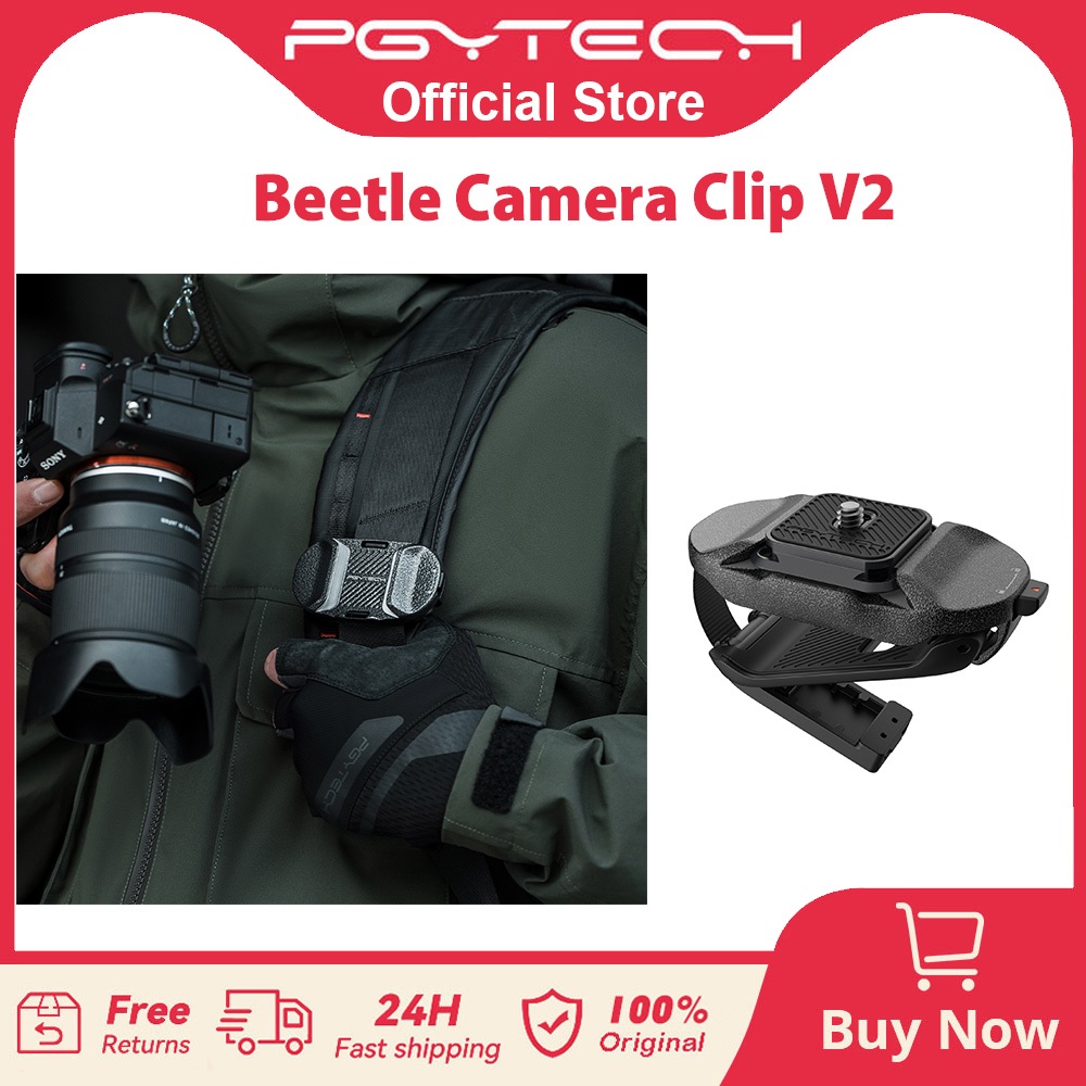 【ร้านค้าอย่างเป็นทางการ】PGYTECH Beetle Camera Clip V2