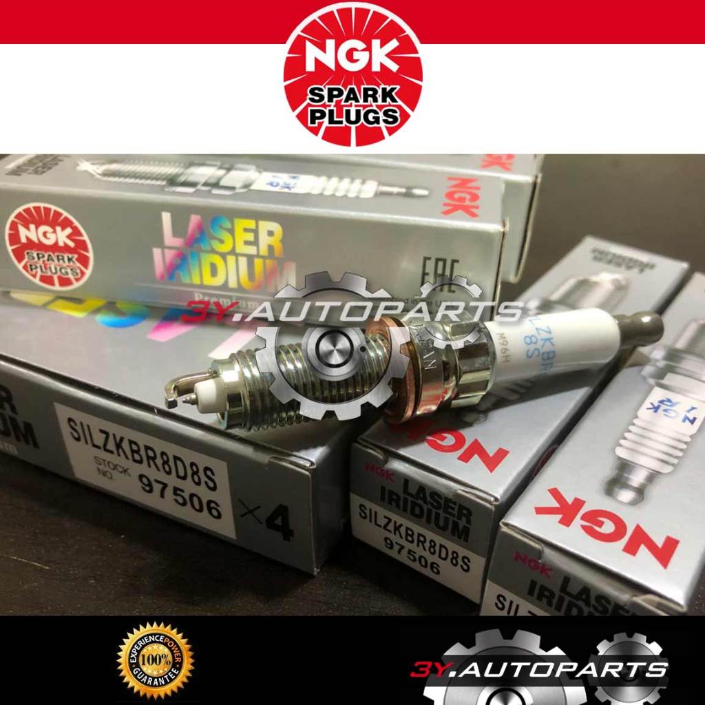 ของแท้ NGK 97506 SILZKBR8D8S Laser Iridium (@1 ชิ้น) หัวเทียน (SINGLE PIECE) BMW