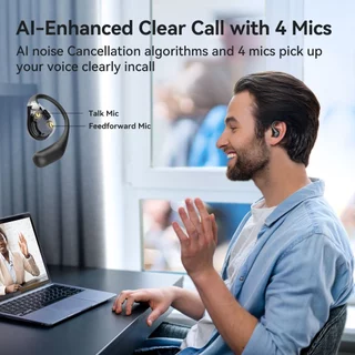 EarFun Open Jump หูฟังเปิดหู LDAC, 4 ไมค์ Super Clear Call, กันน้ํา IPX7