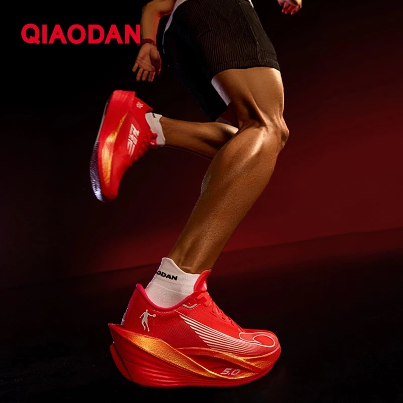 Qiaodan Feiying PB5 รองเท้าวิ่งผู้ชาย Marathon Carbon Plate QDB023252299 thumbnail 9