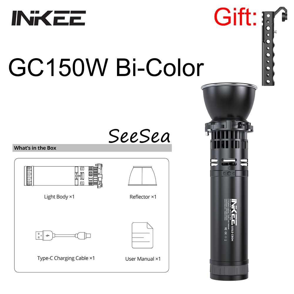 INKEE GC150 2700K-6500K 150W ไฟ LED เติมสองสี
