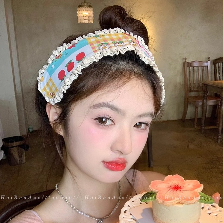 ดอกไม้น่ารักสาวผมโพสต์ 2025 Headwear ใหม่เครื่องประดับผม