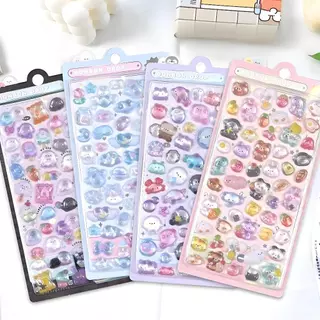 Kawaii 3D สติกเกอร์น่ารักการ์ตูน Deco สติกเกอร์ DIY โทรศัพท์กระเป๋าเดินทางรถจักรยานยนต์แล็ปท็อปกระเป๋าเดินทาง Decal สติกเกอร์