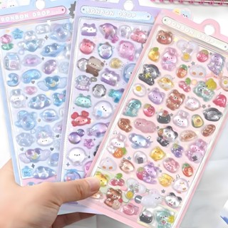 Kawaii 3D สติกเกอร์น่ารักการ์ตูน Deco สติกเกอร์ DIY โทรศัพท์…