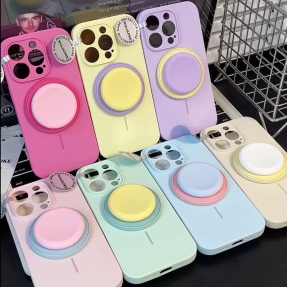 【Ultra-thin liquid silicone soft case/Rose Red】เคส compatible for iPhone 13 14 15 16 pro max case