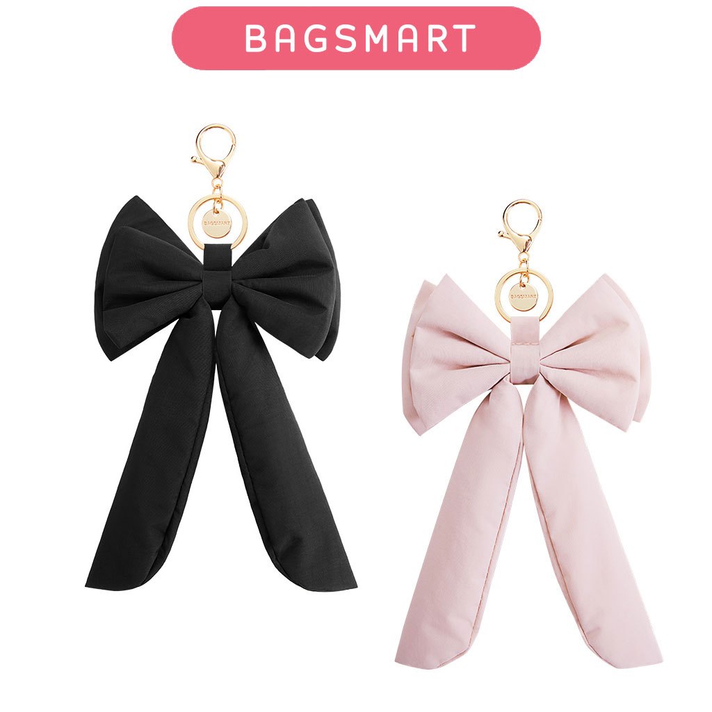 BAGSMART Mini Bowknot Accessories Taslon Cute Bag Pendant Keychain