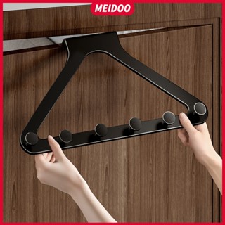 MEIDOO ตะขอหลังประตูโลหะ การติดตั้งโดยไม่ต้องเจาะ การขึ้นรูป…