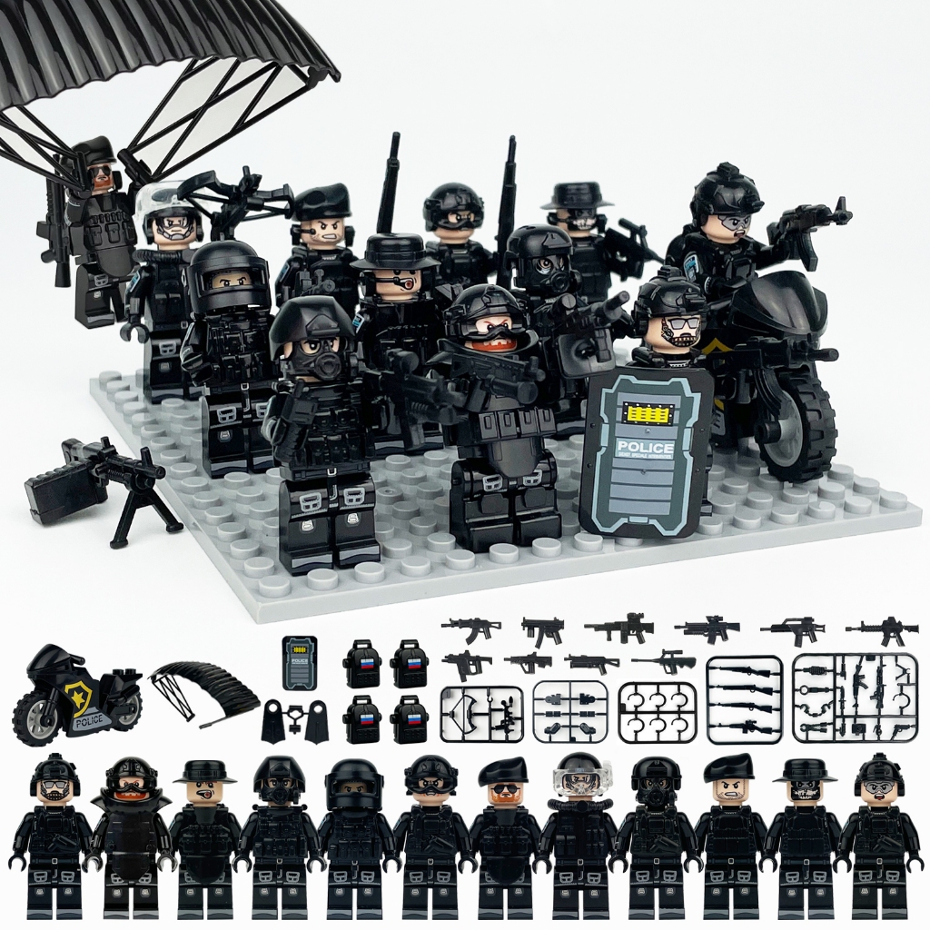 World Weihe Force Soldier Building Blocks Minifigures อนุภาคขนาดเล็กของเล่นเด็ก