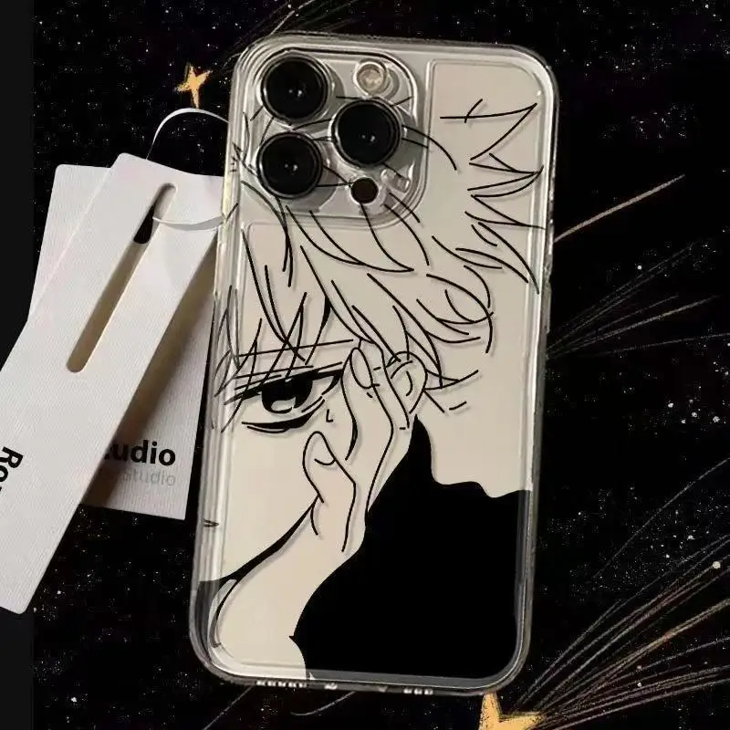 Anime Hunter X Hunterเคสโทรศัพท์สําหรับiPhone 16 15 14 13 Pro Max 13 12 Mini 8 7 Plus 12 ProMax Soft