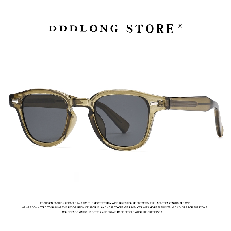 DDDLONG Retro Prescription แฟชั่นแว่นตากันแดดผู้หญิงผู้ชายแว่นตากันแดดคลาสสิก Vintage UV400 กลางแจ้ง