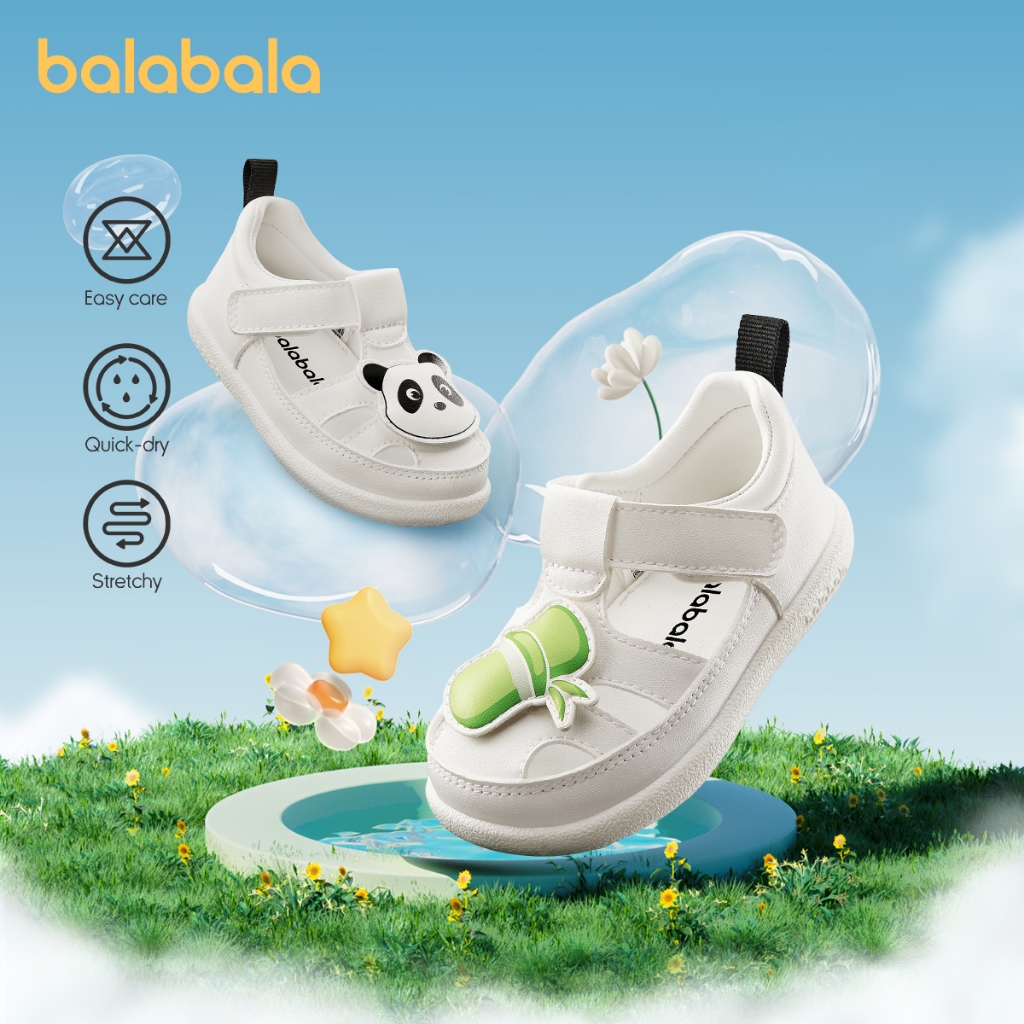 Balabala รองเท้าแตะกันลื่นเด็กวัยหัดเดิน  ฤดูร้อน 2025 ~