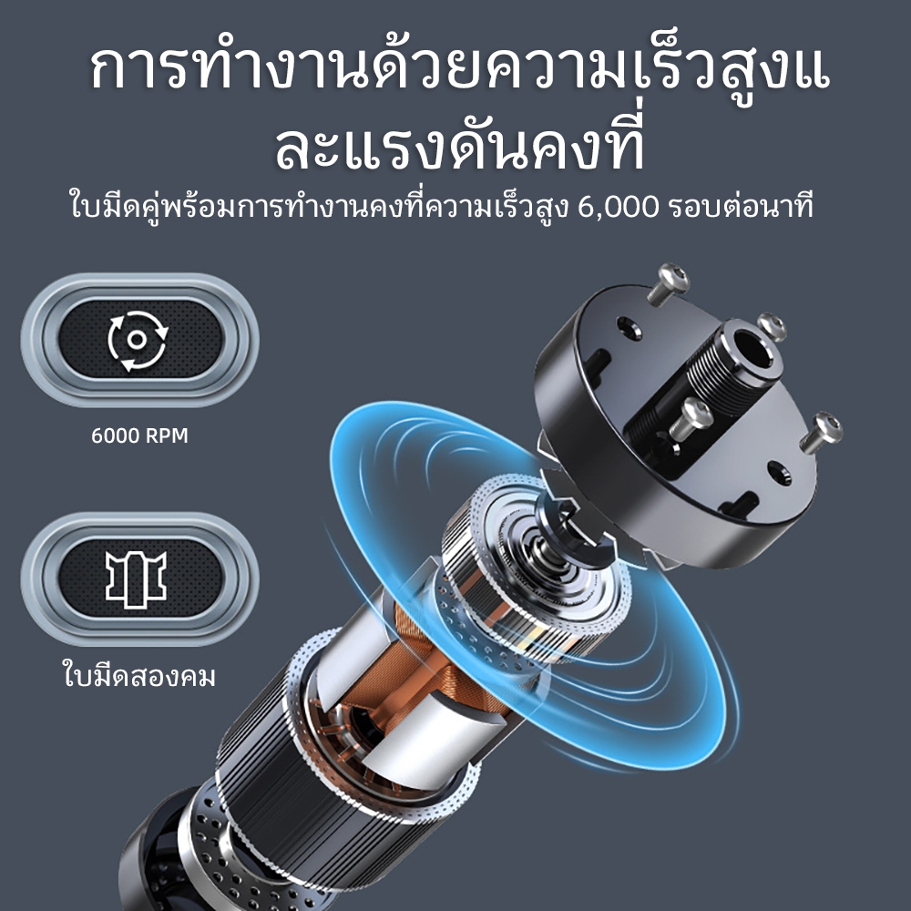 【niumo】Nose hair trimmer เครื่องเล็มขนจมูกไฟฟ้า จอแอลซีดี ขนาดเล็กสําหรับผู้ชาย กันน้ํา ยูเอสบี ชาร์จเครื่องตัดขนจมูกขนาดเล็กคุณภาพสูง - รูปที่ 3